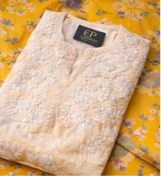 Ivory Elegance Kurti 